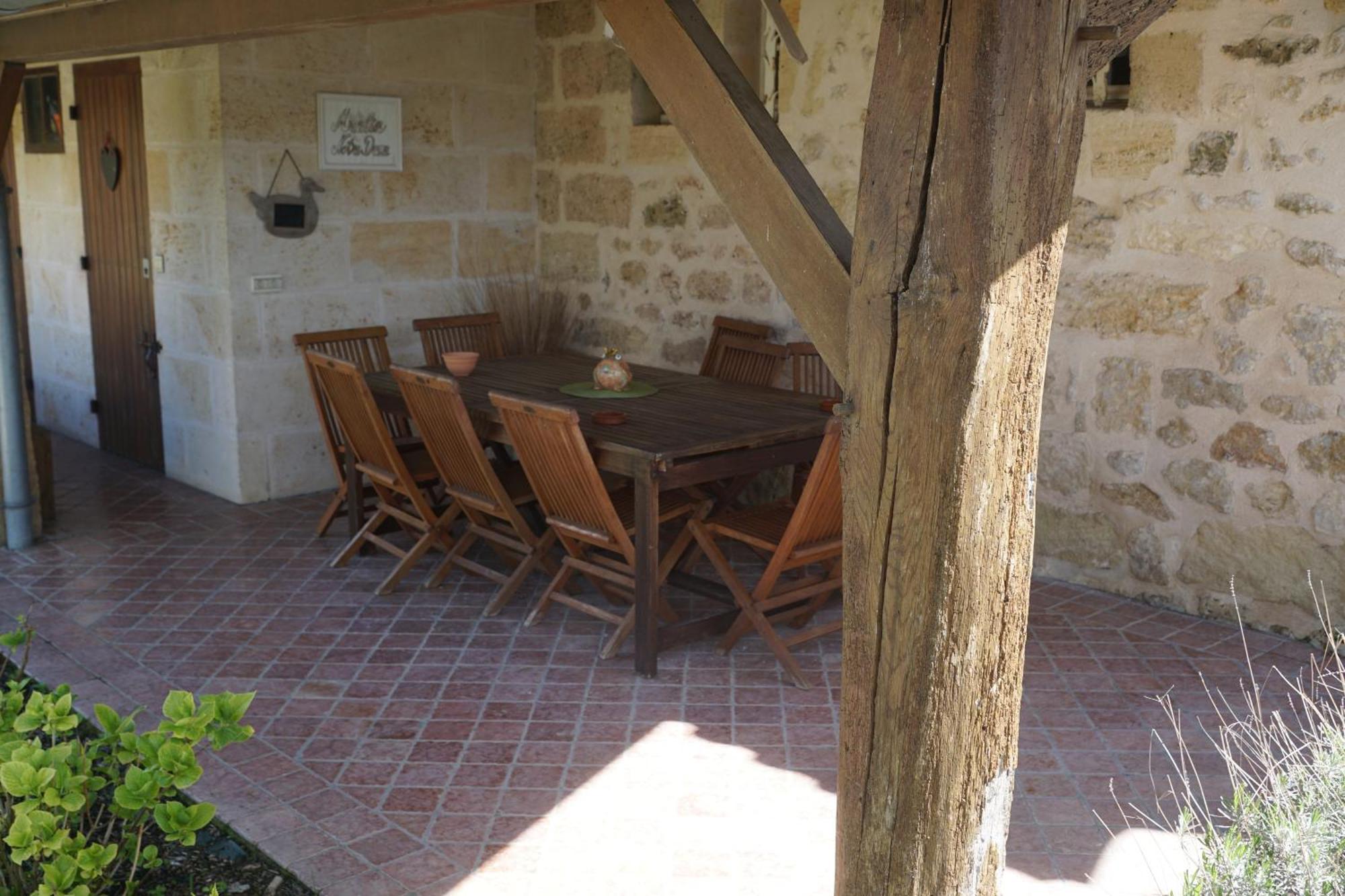 Отель Moulin Notre Dame Saint-Genes-de-Castillon Экстерьер фото